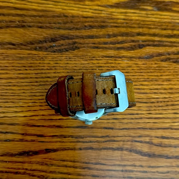 NIXON PORTER LEATHER WATCH